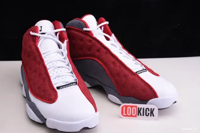 Cheap 13 Flint 414571-600 Retro Gym Jordan Grey Red Air 0519